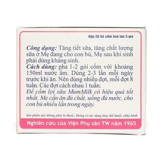 Cốm lợi sữa Mummilk