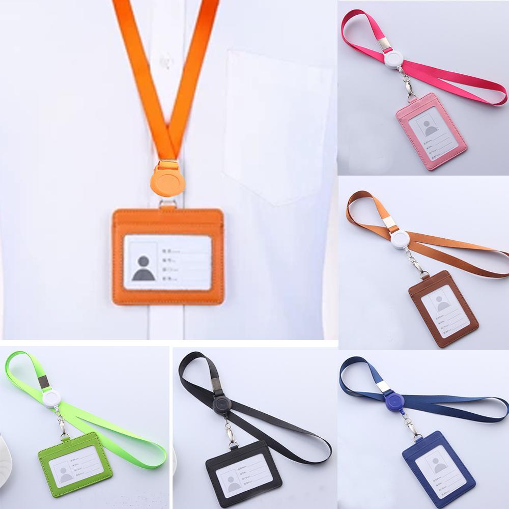 SOMEDAYZL Dây Đeo Thẻ ID Chất Lượng Cao Có Thể Thu Gọn Tiện Dụng
