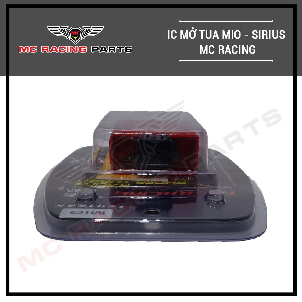 IC ĐỘ MỞ TUA MIO, SIRIUS, JUPITER, NOUVO 4 VỀ TRƯỚC MC RACING (CAM KẾT GIÁ TỐT NHẤT THỊ TRƯỜNG)