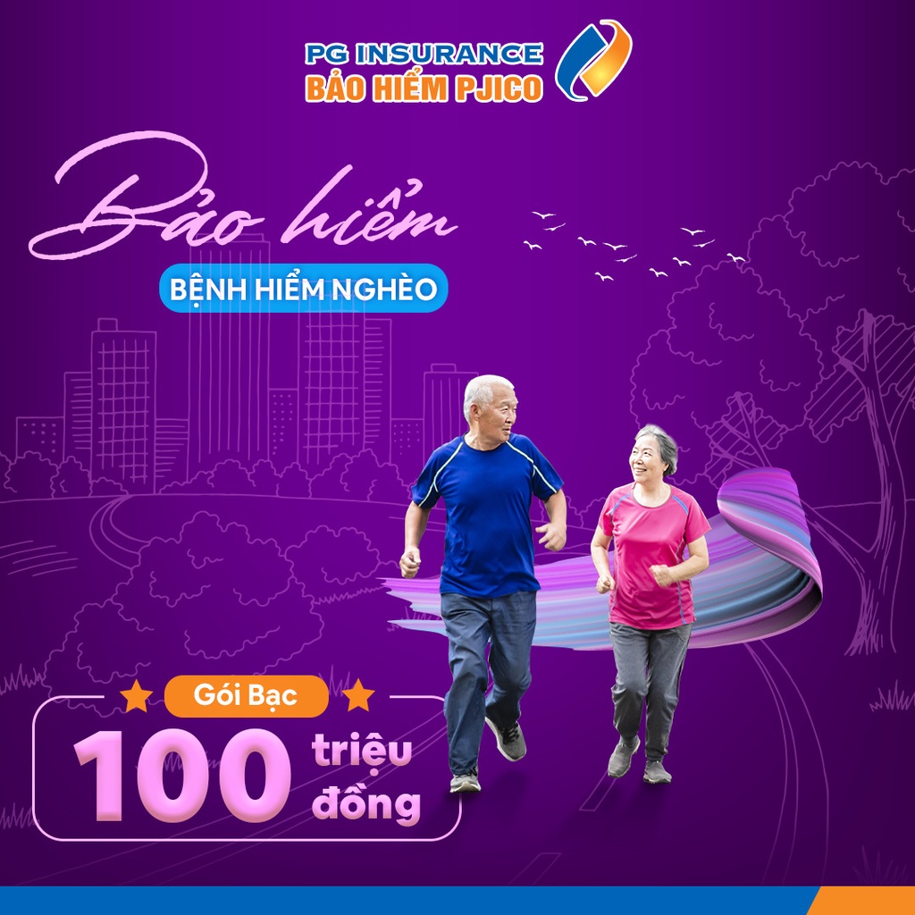 Toàn Quốc [E-voucher] PJICO - Bảo hiểm Bệnh hiểm nghèo - Gói Bạc
