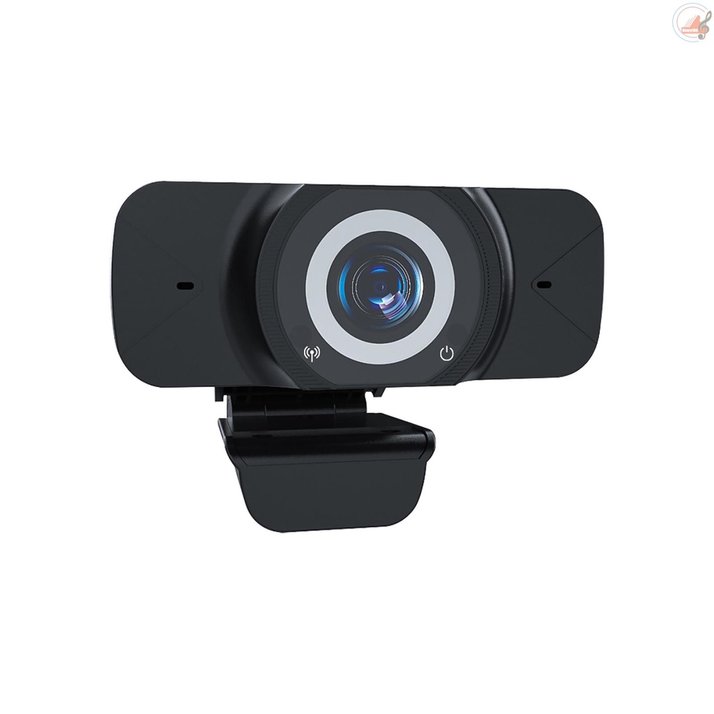 ✍H H✔Webcam máy tính 1080P HD 2 Megapixels tập trung H.264 tích hợp micro cổng USB hỗ trợ thu âm/phát trực tiếp