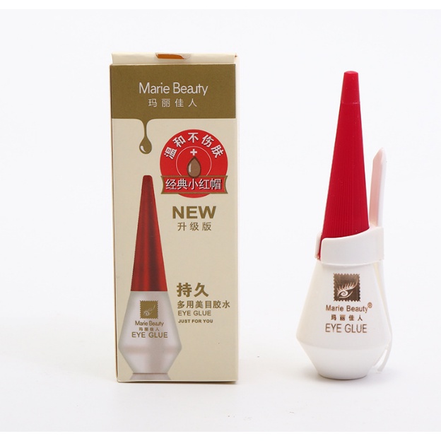 [Hàng mới về] Keo dán lông mi giả màu đen chống thấm nước 12ml