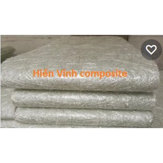 Sợi thủy tinh Mat 300 để làm vật liệu composite hoặc quấn pô xe, 3 kg (khoảng 9 m2)