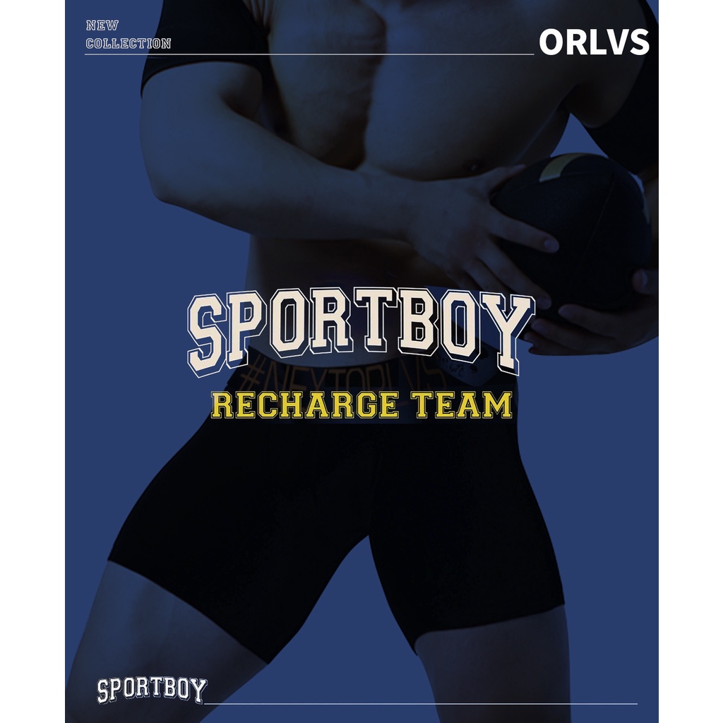 Quần Lót Boxer Cotton Phong Cách Thể Thao Quyến Rũ Cho Nam OR6237