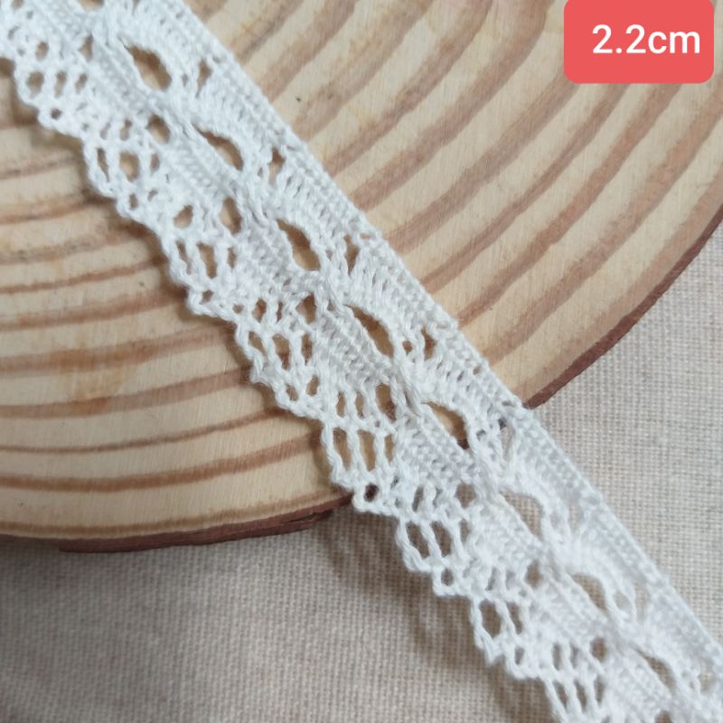 Ren chỉ cotton , size 1.3cm đến 2.5cm