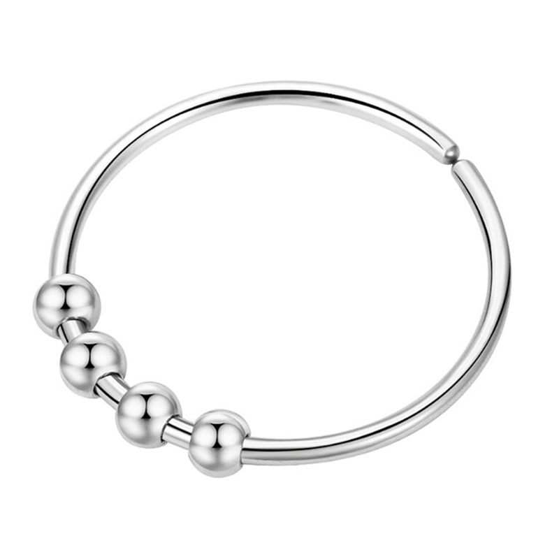 Nhẫn Xoay Mạ Đồng Giảm Căng Thẳng Cho Nam Nữ