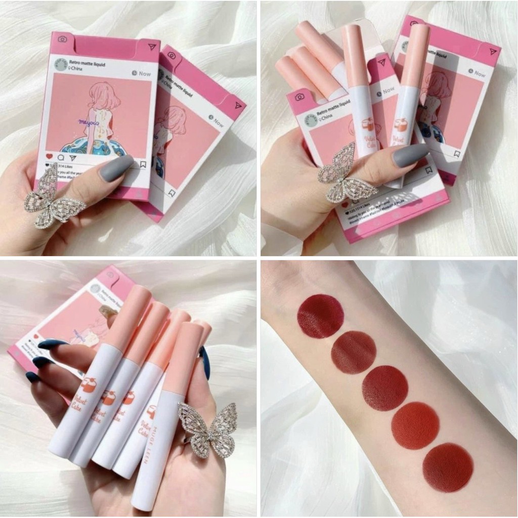 Set 5 son kem cô gái siêu hot S2