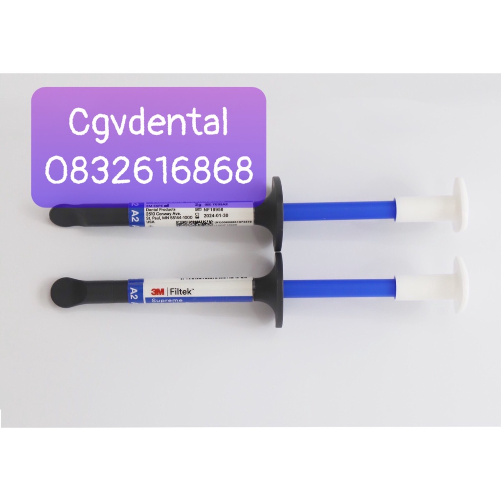 7032 Composite lỏng Z350 Filtek Supreme Flow 2g*2 ống (túi 2 tuýp) - 7032 Filtek Supreme Flow