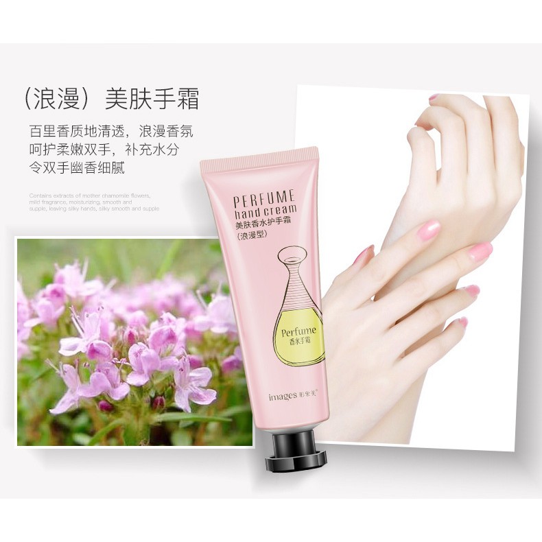 (Giá sỉ) Combo 5 lọ kem dưỡng ẩm da tay Perfume Hand Cream