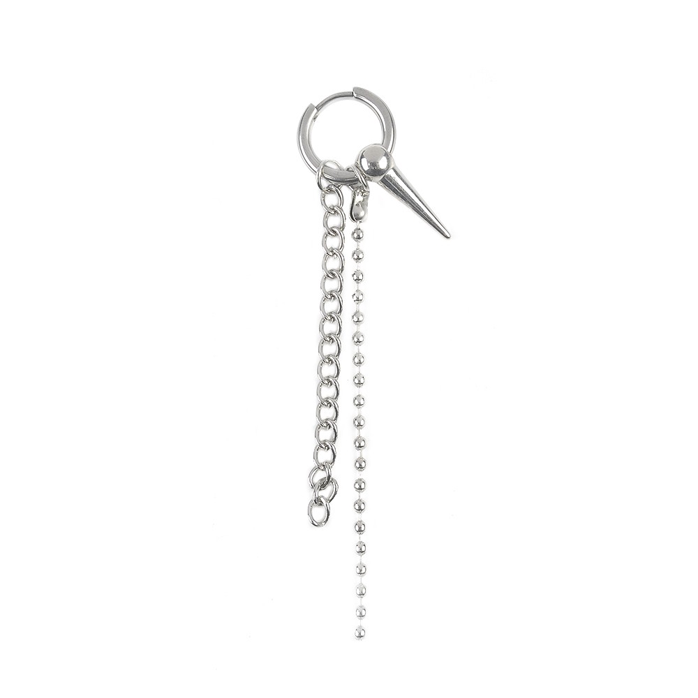 Bộ 1 chiếc/1 đôi khuyên tai dài thiết kế theo phong cách thời trang thành viên BTS cá tính cho nam và nữ