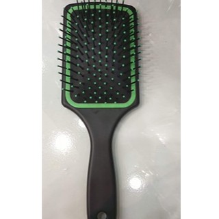 Lược đinh nhựa vuông đen viền xanh,đỏ