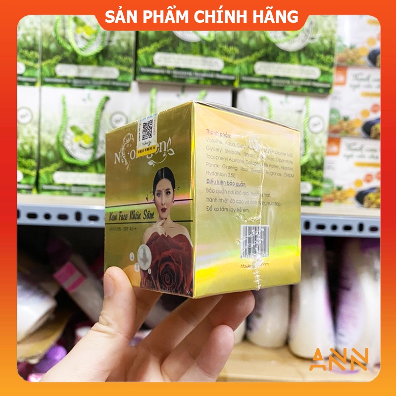 [Chính hãng] Kem Face Nhân Sâm N Collagen - Mỹ Phẩm NCollagen - Trần Thị Bích Ngân - 8938526572027