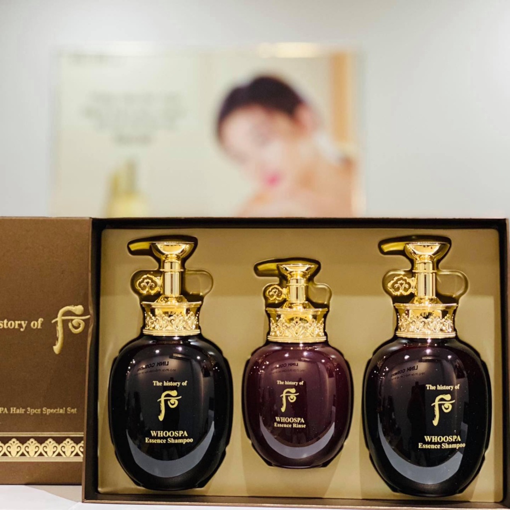 Set dầu gội và xả thảo dược WHOO