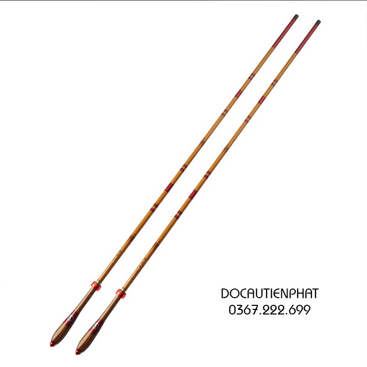 Cần câu tay carbon siêu nhẹ xoắn toàn thân 4H vân gỗ- cần tay số 66  -giá rẻ-