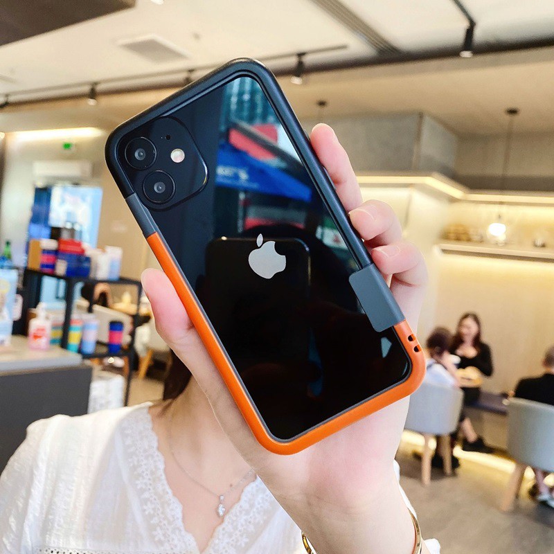 Novelty Constract Colors Bumper iPhone12 11 Pro Xs max XR 7/8plus SE2020 6S Phone Cover Full Korea Casing | BigBuy360 - bigbuy360.vn
