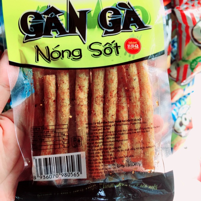 Snack gân gà