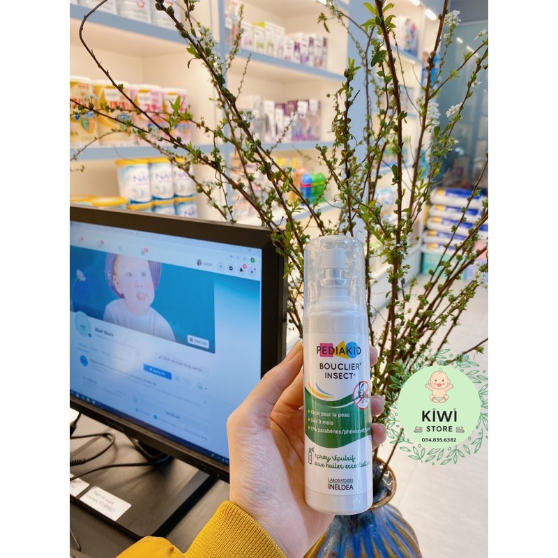 Xịt muỗi Pediakid Pháp 100ml