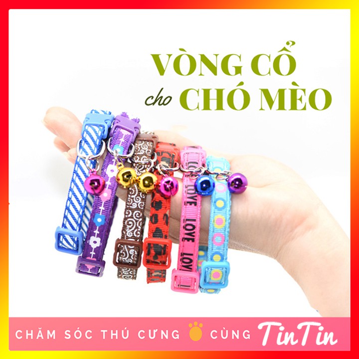 Vòng Đeo Cổ Cho Mèo và Chó Cún Nhỏ