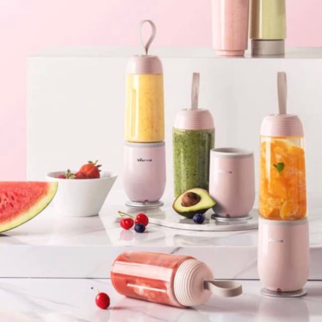 Máy xay cầm tay Bear kèm cốc D04B1