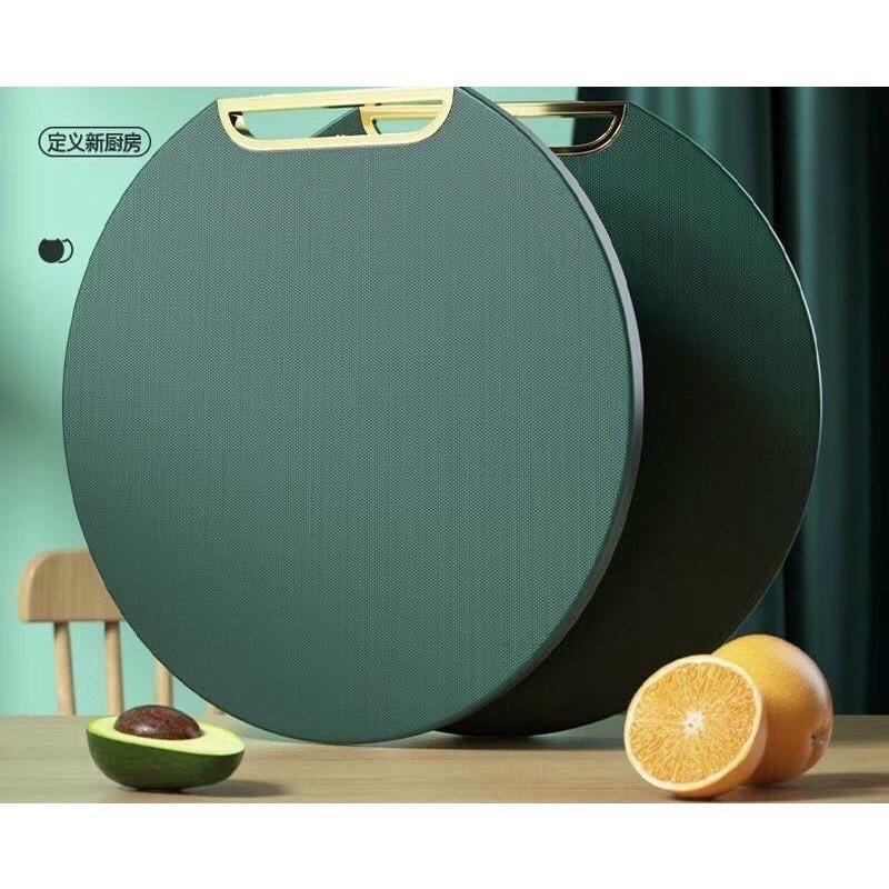 Thớt Nhựa PE đa năng chống nấm mốc kháng khuẩn, Thớt tròn đường kính 33cm
