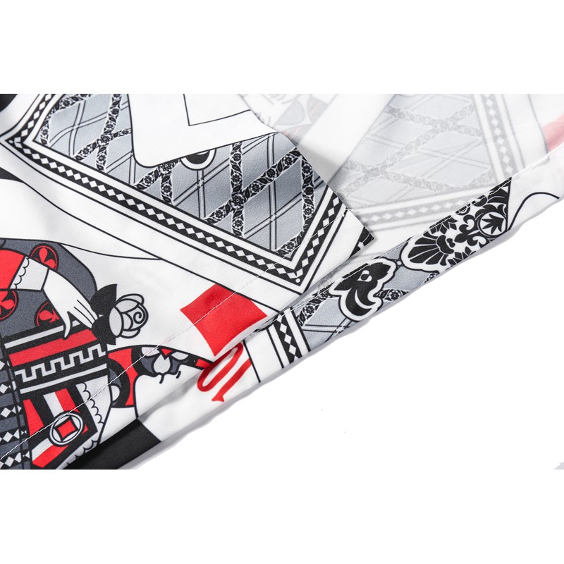 Áo sơ mi tay ngắn in hình thời trang phong cách dành cho nam