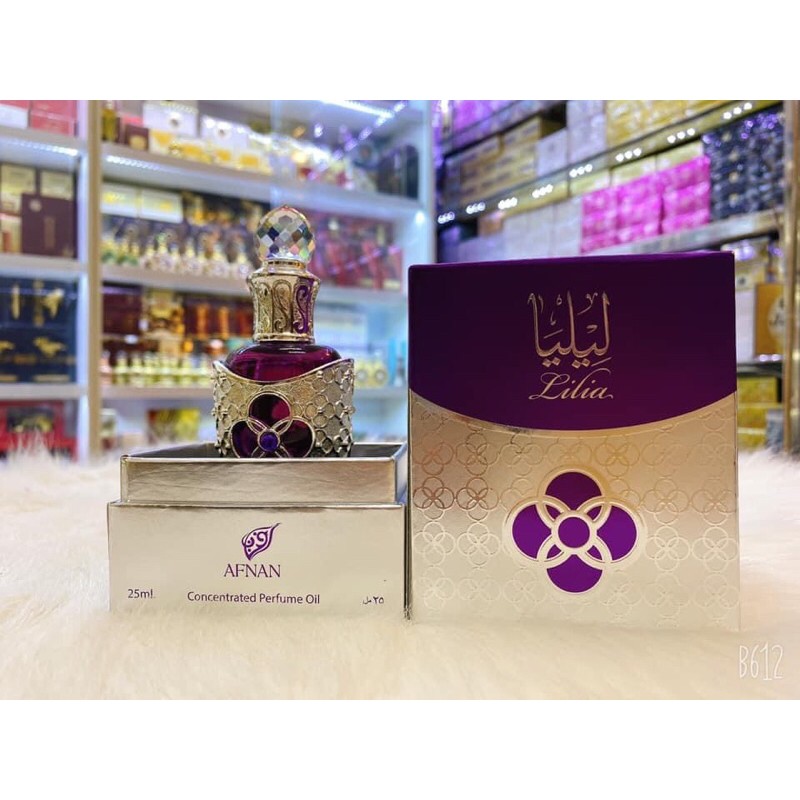 Tinh dầu nước hoa Lilia - nội địa Dubai (25ml) (Dành cho nữ) | BigBuy360 - bigbuy360.vn