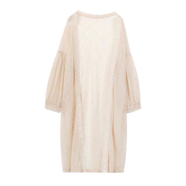 Áo Choàng Đi Biển Dáng Dài Ren Chất Đẹp Quảng Châu