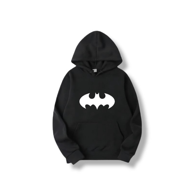 Áo Khoác Hoodie In Hình BATMAN Cho Bé Từ 2-12 Tuổi