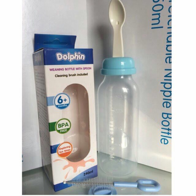 Bình tập ăn cho bé DOLPHIN