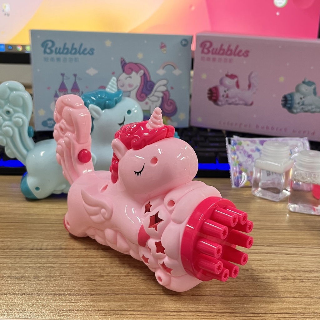 Súng bắn bong bóng 10 nòng RedTech