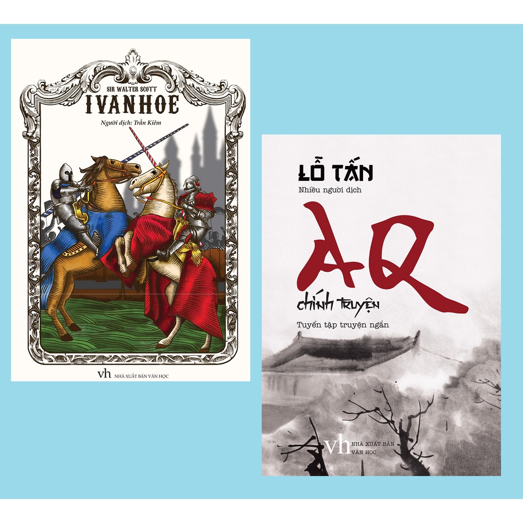 Sách - Combo Truyện văn học: Ivanhoe - AQ Chính truyện - ML-VHTG02
