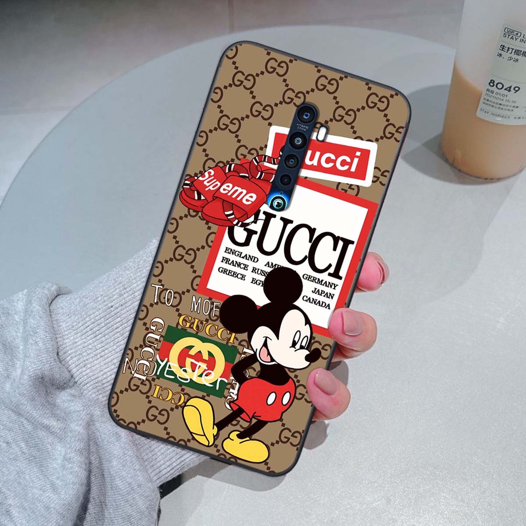 Ốp lưng Oppo RENO 2F hình thương hiệu, thời trang, cute, đáng yêu