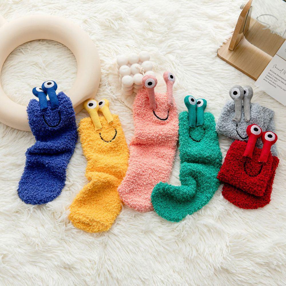 BACK2LIFE Vớ Ngủ Nữ Chống Trượt Hình Đôi Mắt Dễ Thương