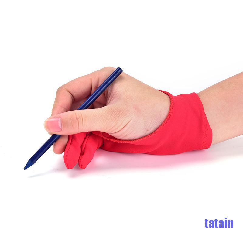 1 Găng Tay Vẽ Đồ Họa Hai Ngón Chống Bẩn Cho Họa Sĩ &amp; Bút Vẽ