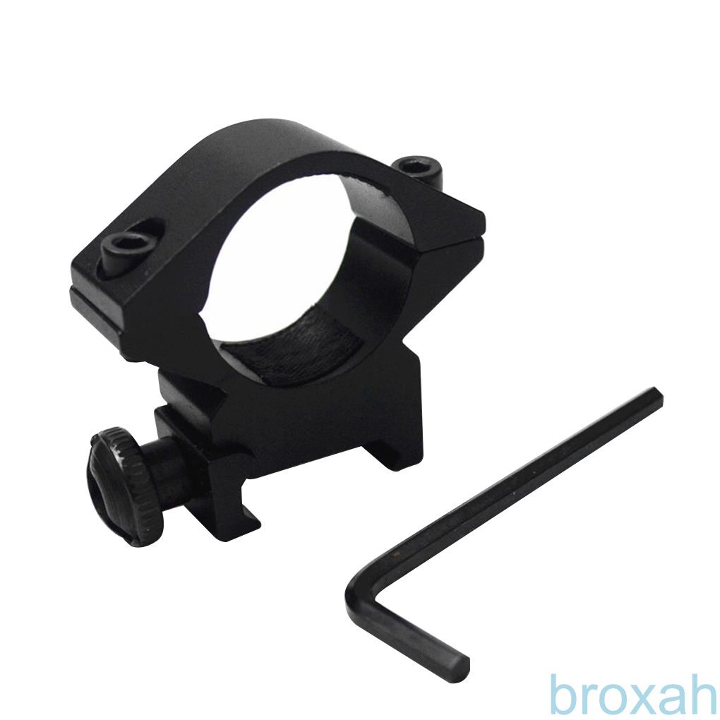 Hunting Scope Rail Mount Ring Sight Aluminum Alloy Rail Bracket Hunting Tool Accessory 【broxah】