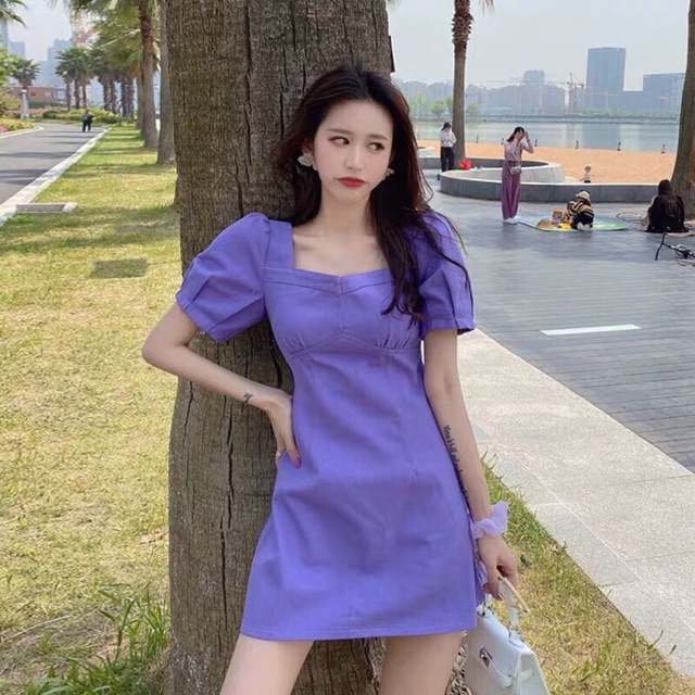 VÁY TÍM HOT TREND 2020