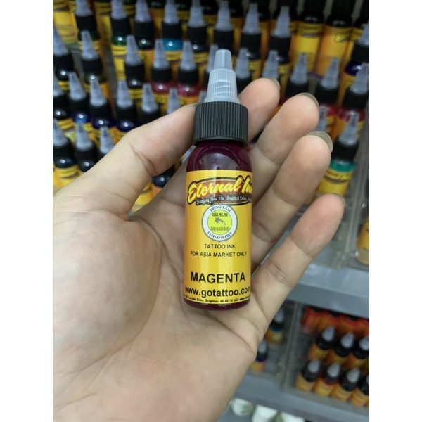 Mực xăm hình màu mận eternal magenta chính hãng