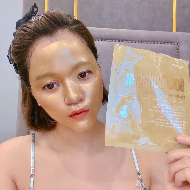mặt nạ Vàng 24k CeVon - mask Gold Collagen
