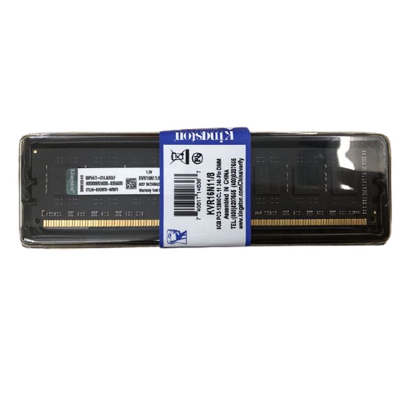 Ram DDR3 8GB Bus 1600 Kingston - Bảo hành 3 năm ( Lỗi 1 đổi 1 )