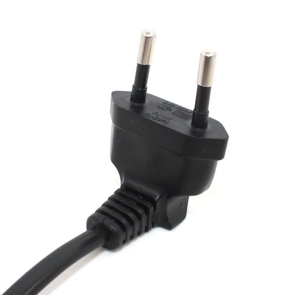 Dây Cáp Nối Dài Chuyển Đổi Phích Cắm 90 Độ Sang Ổ Cắm 0.3m / 0.6m / 1.8m Eu 2prong