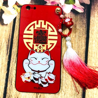 Ốp lưng iPhone 6 plus / 6s plus mèo thần tài may mắn