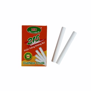 Phấn trắng mic ko bụi hộp 10viên