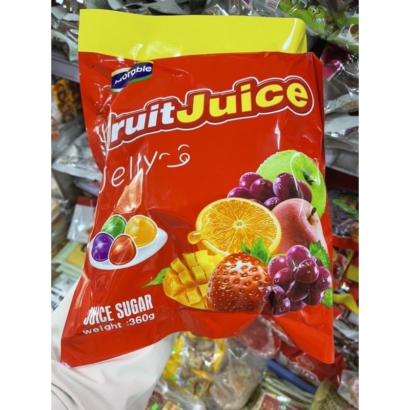 Kẹo dẻo trái cây hàn quốc gói 360gr