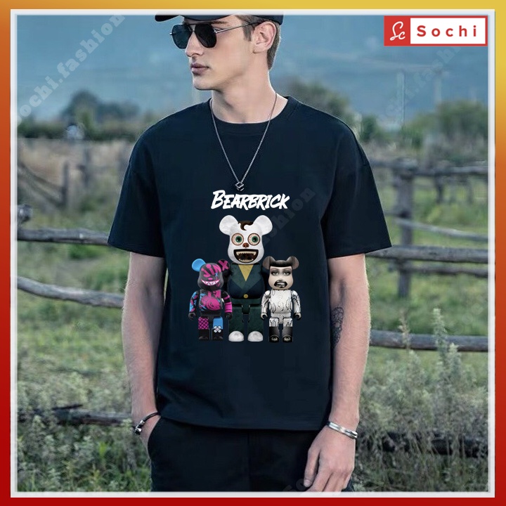 Áo thun nam ngắn tay phong cách hàn quốc, áo cotton nam tay ngắn cổ tròn CZ642