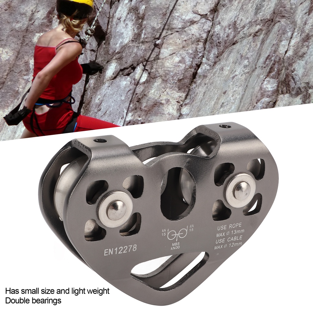 Có thể bán buôn Ròng rọc xoay Zipline Nhôm leo núi với Xe đẩy đôi tốc độ Tandem để Vermont055 Hàng giao ngay