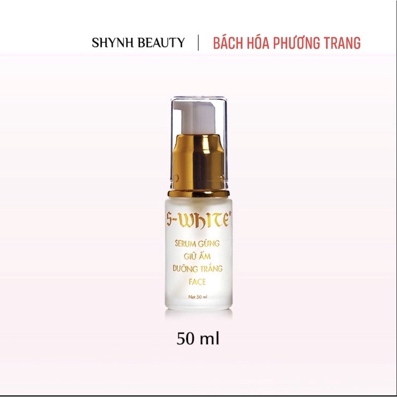Serum gừng Swhite kích trắng face,body ( Date 2025)