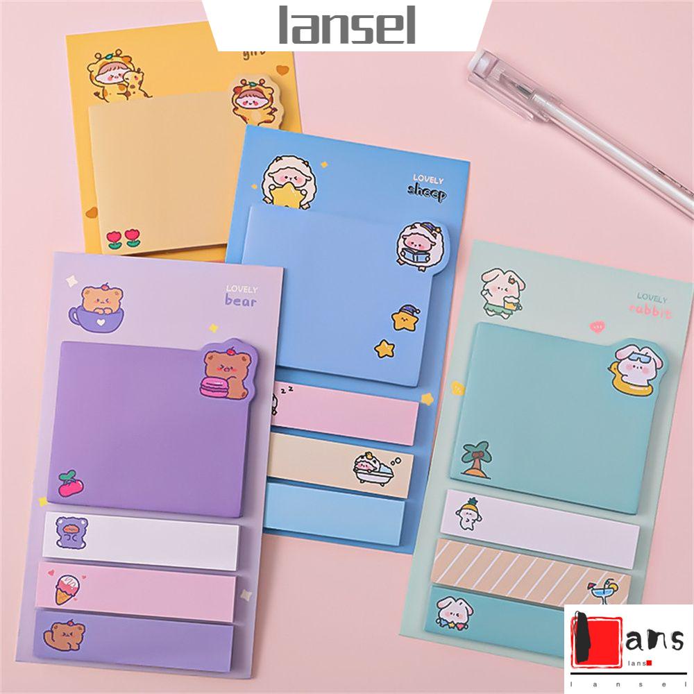 80 Tờ giấy ghi chú họa tiết hoạt hình xinh xắn đáng yêu