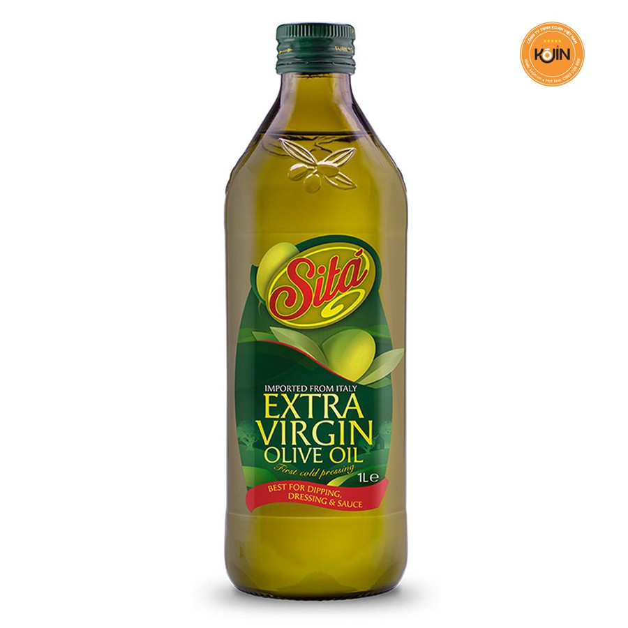 Dầu Olive Extra Virgin Italia Dầu Olive Siêu Nguyên Chất 100% Kojin Chai Thủy Tinh 1L Hàng Mới