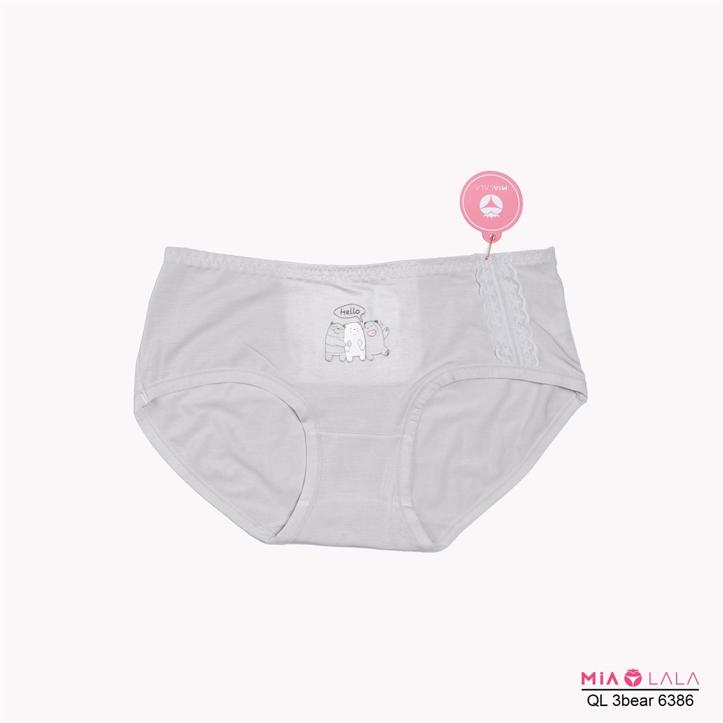 Quần lót nữ Mialala cotton co giãn thoải mái, thấm hút an toàn sức khỏe 6386 NQ1210107 | BigBuy360 - bigbuy360.vn