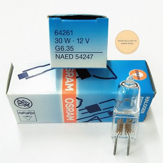 Bóng Đèn Khe, Sinh Hiển Vi Khám Mắt 12V 30W [64261 - G6.35] | Osram, YZ-5Z/5J và các sản phẩm tương tự